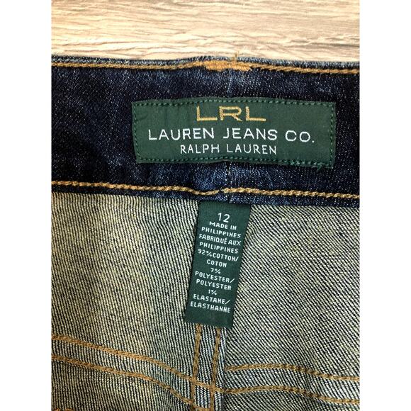 LRL Ralph Lauren Jeans Co Womens Heritage Jean Size 12 - Picture 7 of 10